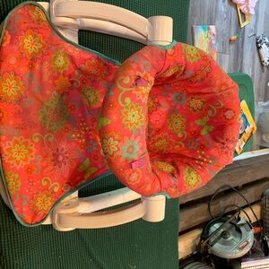 Fisher-Price Floral Booster Seat - Red and Green